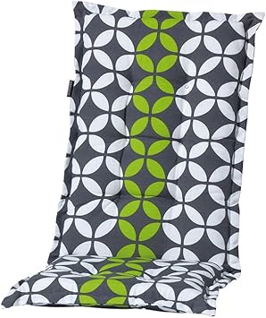 Amazon.de: Madison 8 cm Hochlehner Auflage C 325 anthrazit mit grün