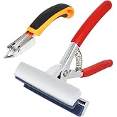 Canvas Pliers and Staple Remover Set Canvas Stretching Pliers | Stainless Steel Canvas Pliers Stretcher with Spring Return Handle 4-3/4" Wide Grip for Canvas Stretching Bars Oil Painting