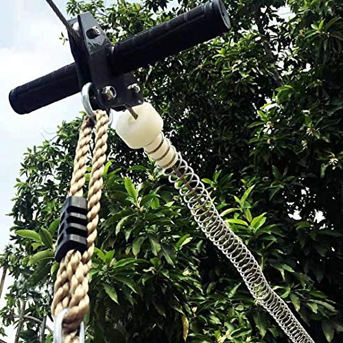 CTSC 5.9 FT Stainless Steel Zip Line Spring Brake, Zip Line Brake