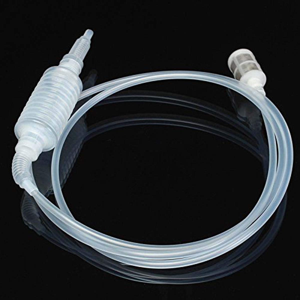 Tuyau Siphon Alimentaire Transparent 2m - Pour Transfert Bière, Vin Et Homebrewing