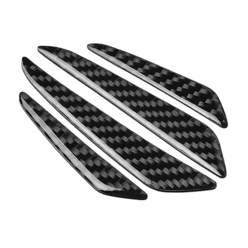 Onerbuy Universal Auto Door Side Edge Protection Guard Carbon Fiber Anti-Scratch Protector Trim Sticker for Car SUV Pickup Truck (Door)