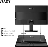 MSI PRO MP2412 23.8" Full HD Office Monitor 100Hz VA HDMI DP VESA Mountable view 7