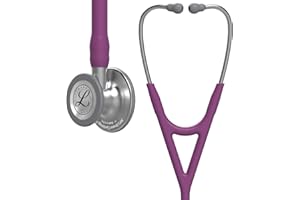 3M Littmann Cardiology IV Diagnostic Stethoscope, 6156, More Than 2X as Loud*, Weighs Less**, Stainless Steel Chestpiece, 69 