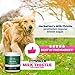 Certified Organic Milk Thistle Powder for Cats and Dogs - Easy to Mix with Wet or Dry Food- Promotes Healthy Liver Function and Detox for Pets (10 OZ for Large Dogs)