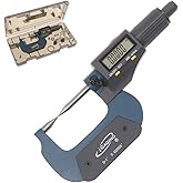 iGaging Digital Micrometer w Data Output 0-1"/0.00005"/0.001mm Double Point