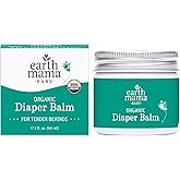 Earth Mama - Organic Diaper Balm - 2-Ounce | Diaper Cream for Baby, EWG Verified, Petroleum &amp; Artificial Fragrance-Free with Calendula for Sensitive Skin