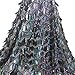 Aisunne African Glitter Sequin Lace Fabrics 5 Yards Nigerian French Lace Fabric for Wedding Party Dresses (Black)