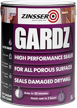 Zinsser Gardz High Performance Sealer 5 Litre Misc Amazon Co Uk Diy Tools