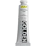 Golden Heavy Body Acrylic Paint, 2 Ounce, Hansa Yellow Light