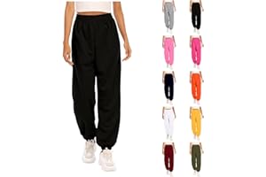 Bacrelax Sweatpants for Women Baggy High Waisted Joggers Sweatpants Plus Size Casual Sweat Pants Comfy Cotton Workout Pants