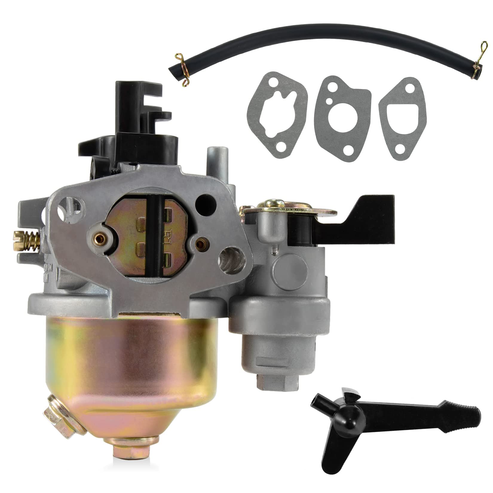 PSLER GX160 Carburetor Kit for GX120 GX140 GX160 GX168 GX200 5HP 5.5HP 6.5HP Engine Replaces for 17210-ZE1-517 16100-ZH8-W61 16100-ZH7-W51 gx160 Kit