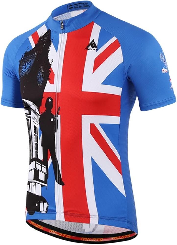 Uriah Men's Cycling Jersey Short Sleeve Reflective