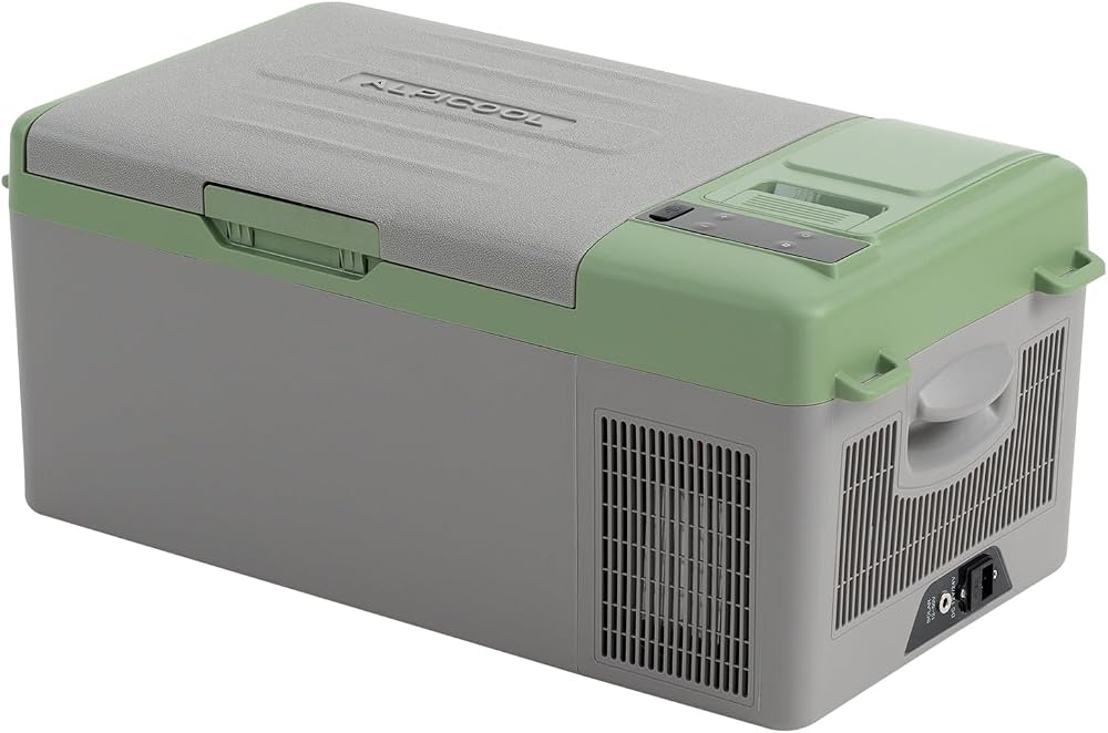 Alpicool Y15E 15L Car Fridge Freezer DC12V Portable Cooling Box -20 to 20 C