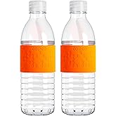 Copco Hydra 16.9 oz Water Bottle with Leak-Proof Lid - Tritan Reusable with Textured Grip Sleeve - BPA-Free, Shatter-Resistant, Dishwasher Safe for Travel, Gym, Work, Outdoor Adventures (Orange)