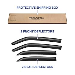 Window Visors Rain Guards Shield for 2005-2010