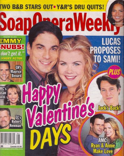 Bryan R. Dattilo & Alison Sweeney (Days of Our Lives) l Martha Madison - Feb. 20, 2007 Soap Opera Weekly