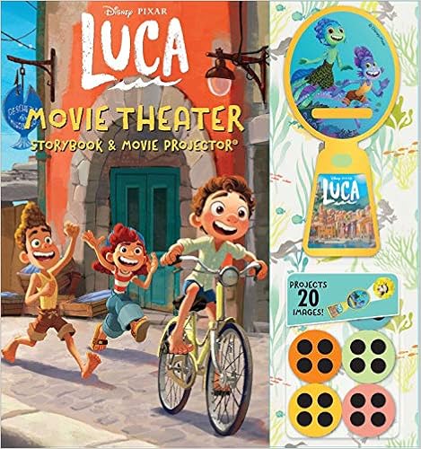 Disney Pixar Luca Movie Theater Storybook Projector Francis Suzanne Amazon Com Books