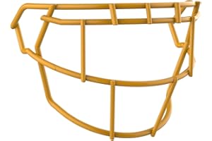 Schutt Sports F7-F5 Varsity Facemask for F7 Football Helmets, Gold, EGOP-NB-VC