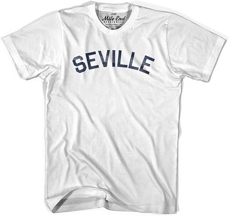 Seville City Vintage T-Shirt | Amazon.com