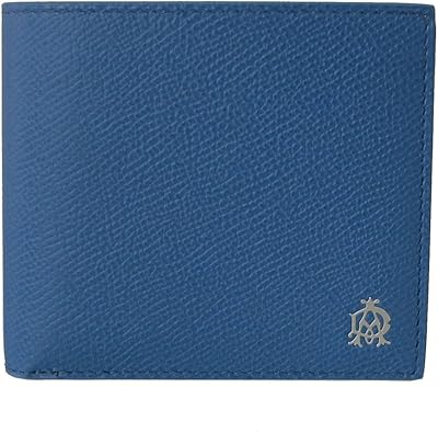 Amazon ダンヒル Dunhill 財布 二つ折り財布 メンズ ボードン Bourdon ブルー グレー L2y232d 並行輸入品 Dunhill ダンヒル 財布