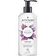 ATTITUDE Liquid Hand Soap, EWG Verified, Plant and Mineral-Based, Vegan Personal Care Products, White Tea Leaves, 16 Fl Oz
