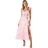 Petal & Pup Womens Rori Ruffle Maxi Dress
