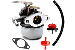 Carbman 640084B Carburetor for Tecumseh 5HP MTD 632107A 632107 640084 640084A TORO 521 Snow Blower HSSK40 HSSK50 HS50 LH195SA - Tecumseh 632107 640084 640105 640299 632107A 640084A 4 & 5 HP Engines Ca