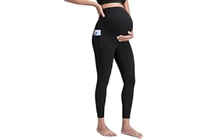 CRZ YOGA Butterluxe Maternity Leggings Pockets 25" - Soft Workout Active Yoga Pregnancy Womens Pants Over The Belly