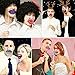 Party Photo Booth Props, Coxeer 40Pcs Funny Mouth Lips Photo Booth Prop with Stick Selfie Props Accessories for Birthday Wedding Graduation Party and Children's Day Party