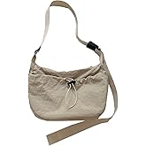 Ywmsfl Women Nylon Crossbody Bag Large Capacity Shoulder Korean Styles Messengers Students Book For Travel Large Capacity Crossbody