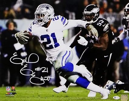 ezekiel elliott signed jersey