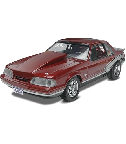 Maisto 1:24 - Ford Mustang SVT Cobra 1993 Rouge, Modèle Réduit Die-cast