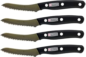 MIRACLE BLADE World Class Series FOUR STEAK KNIVES (4 steak knives)