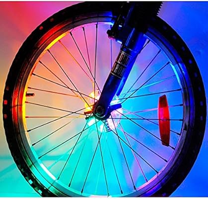 bicycle lighting powered by wheels