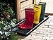 Gardener's Supply Company Large Boot Tray | Multi-Purpose All Weather Waterproof Indoor and Outdoor Shoe Mat Made with 100% Recycled Plastic | 46.5