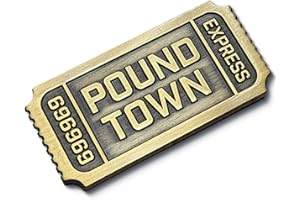 Milspin Pound Town Metal Ticket Novelty Challenge Coin (1 Piece)