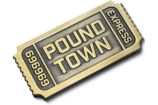 Milspin Pound Town Metal Ticket Novelty Challenge Coin (1 Piece)