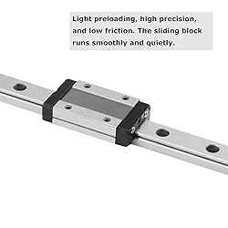 KGTCN MGN12 200mm Length Miniature Linear Rail