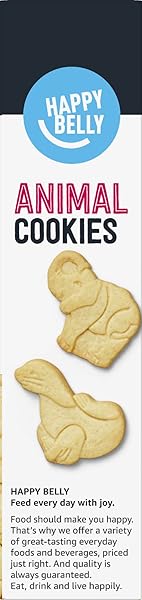AMAZON GROCERY, ANIMAL COOKIES, 13 OZ
