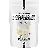 Canadian Protein Whey Concentrate 24g of Protein | Low Carb Keto Friendly Workout Recovery Drink | Protein Powder Rich in BCA