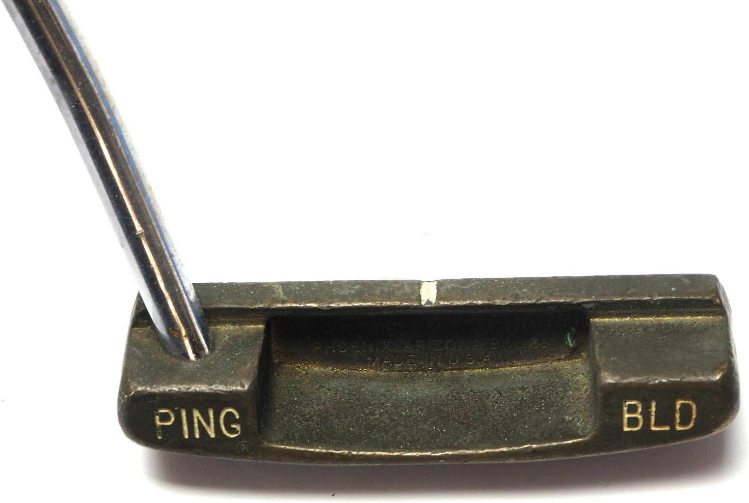 ping brass putter