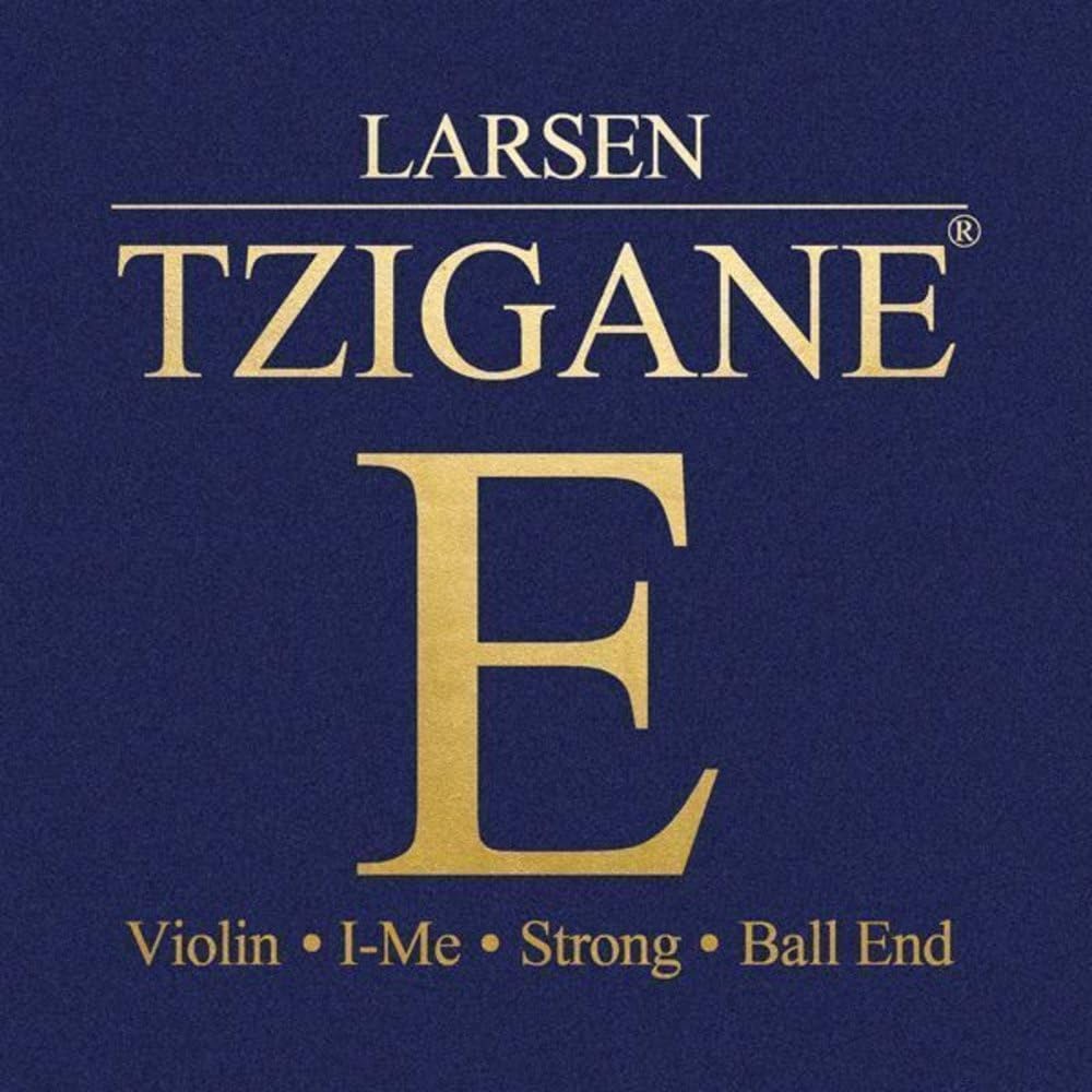 LARSEN STRINGS strings for violin Tzigane E steel, carbon steel with ball end strong