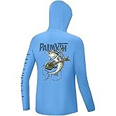 Palmyth Boys Fishing Shirt Youth Hoodie Sun Protection UPF 50+ Long Sleeve Hooded Shirts