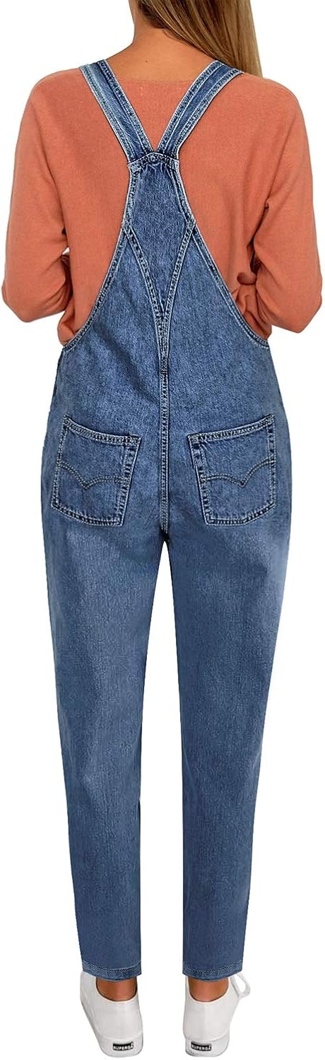 dark blue overall shorts