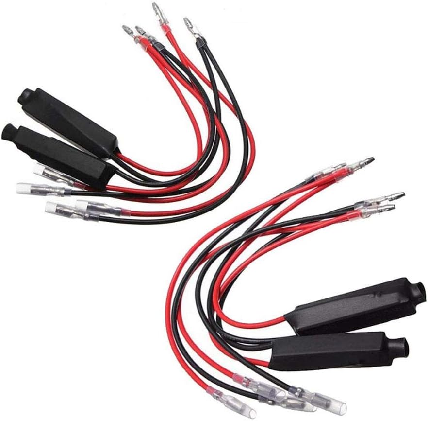 Mintice™ 4 x 12V Motorcycle Turn Signal LED Load Resistor Flash Blinker Fix Error, 4Pcs