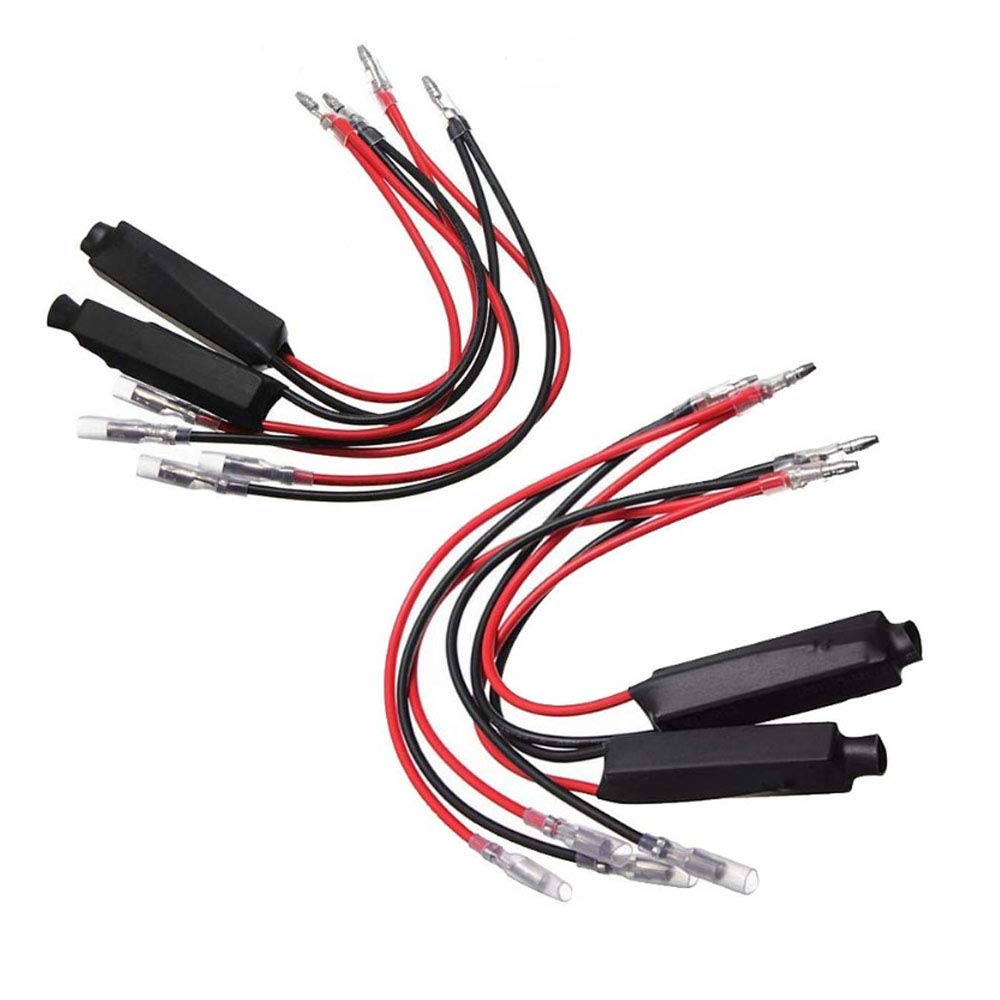 Mintice™ 4 x 12V Motorcycle Turn Signal LED Load Resistor Flash Blinker Fix Error