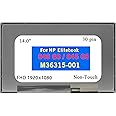 BTSELSS LCD Replacement for HP ELITEBOOK 840 G8 845 G8 M36315-001 N140HCA-E5C E5B N140HCE-ET2 G53 NV140FHM-N4U N4F B140HAN04.D LP140WFA-SPM1 SPMA Non-Touch Screen 14.0" 30 Pins FHD 1080P