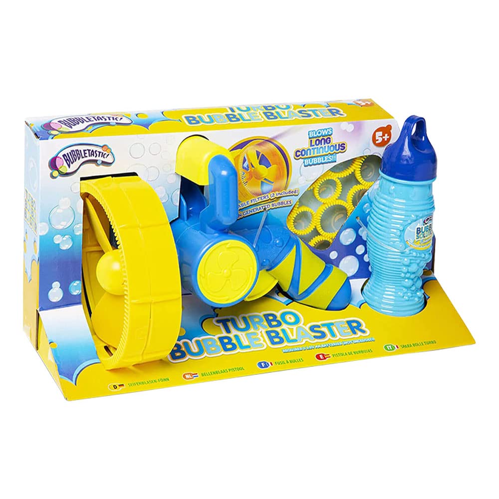 Grafix Bubbletastic Turbo Bubble Blaster and Solution Set