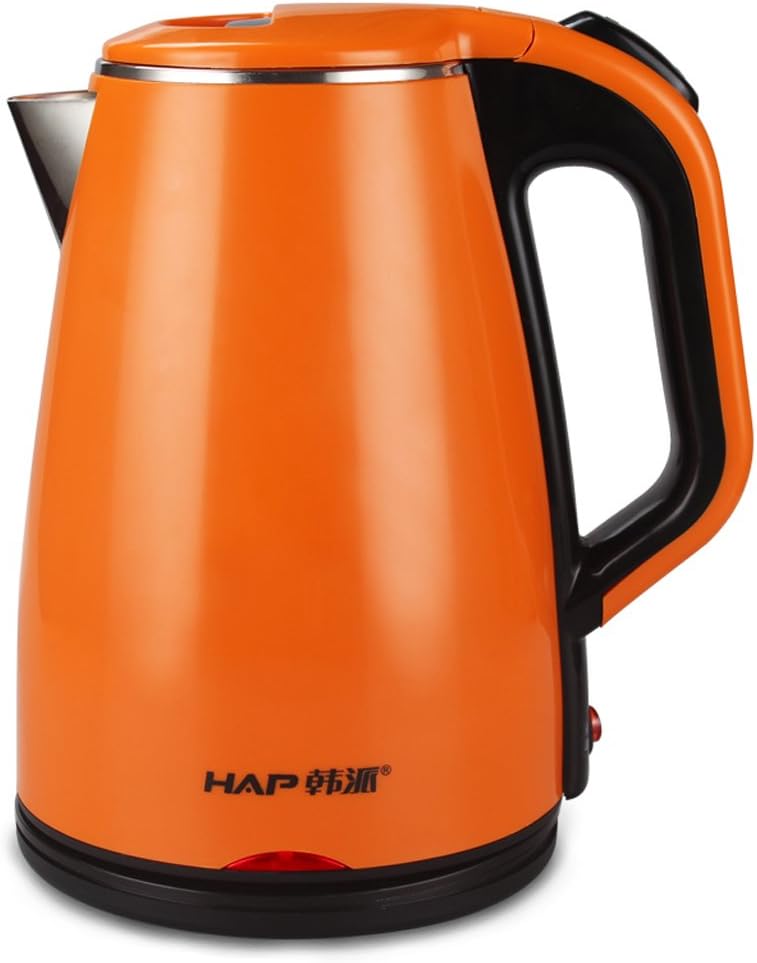 Gwgbxx Electric Kettle 304 Stainless Steel 1.4L 1500W Double Anti