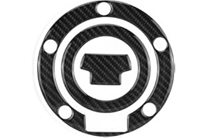 Carbon Fiber Motorcycle Gas Pad Cover Sticker for YZF R1 R6 FZ1 FZ6,